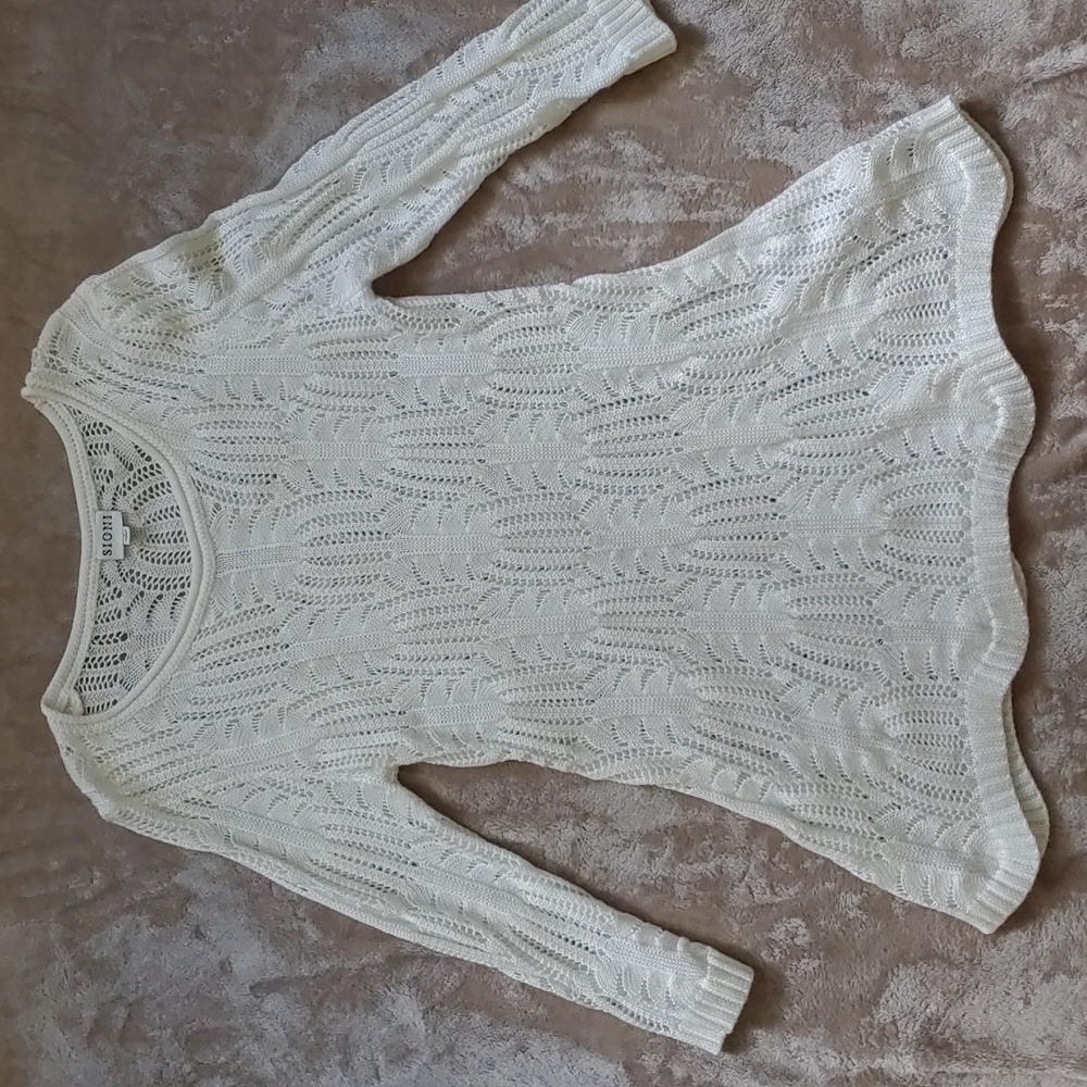 3/4 Sleeve Tunic Sweater